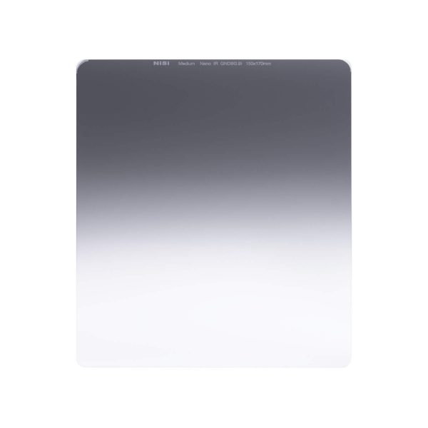 NiSi 150x170mm Nano IR Medium GND Filtre – ND8 (0.9) – 3 Stop