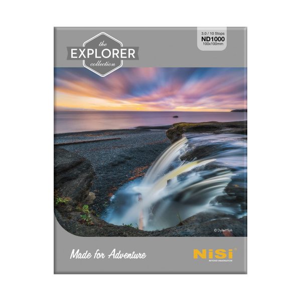 NiSi Explorer Collection 100x100mm Nano IR ND Filtre – ND1000 (3.0) – 10 Stop