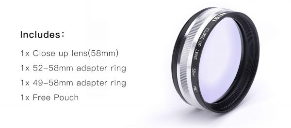 NiSi Close Up Lens Kit NC 58mm