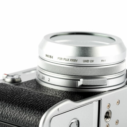 Fujifilm X100/X100S/X100F/X100T/X100V Uyumlu NiSi UHD UV (Silver)