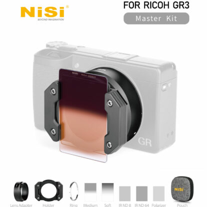 Ricoh GR3 uyumlu NiSi Filtre Sistemi (Master Kit)