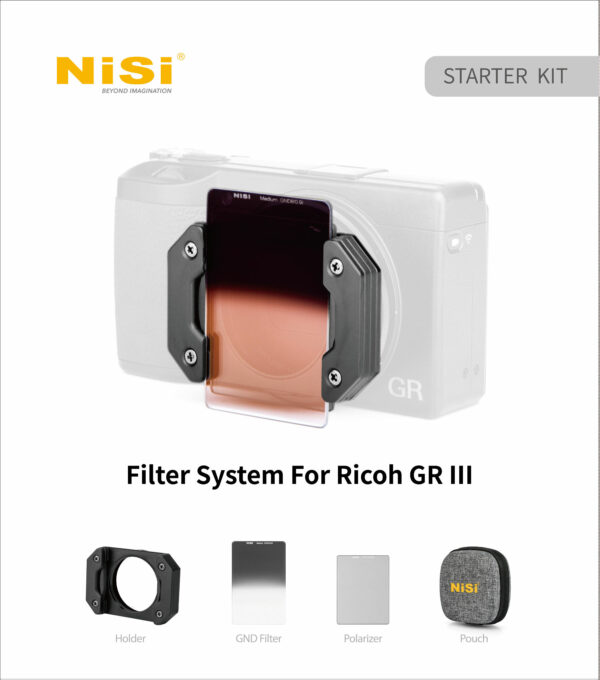 Ricoh GR3 Uyumlu NiSi Filtre Sistemi (Starter Kit)