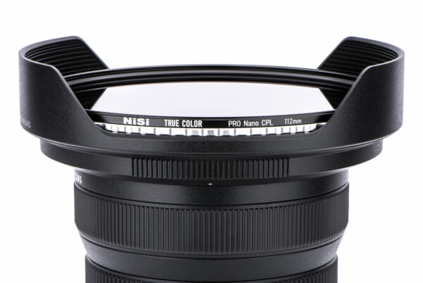 NiSi 112mm Circular True Color Pro Nano CPL Filter for Nikon Z 14-24mm f/2.8S