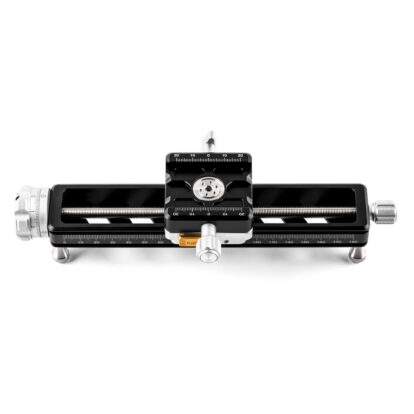 NiSi Quick Adjustment Macro Focusing Rail NM-200S with 360 Degree Rotating Clamp