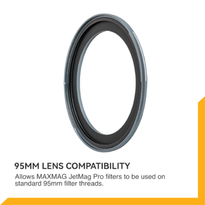 NiSi JetMag Pro 95mm-MAXMAG Magnetic Adapter Ring