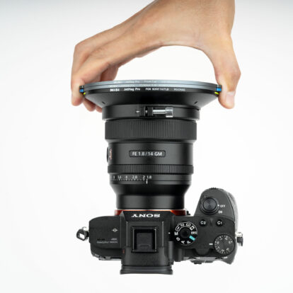 NiSi JetMag Pro Landscape ND Kit MAXMAG Magnetic Filter Kit for Sony FE 14mm f/1.8 GM (FS ND 6 Stop, FS ND 10 Stop, TC CPL, Adapter for Sony FE 14mm f/1.8 GM, Front Cap, Back Cap, MaxMag Pouch)