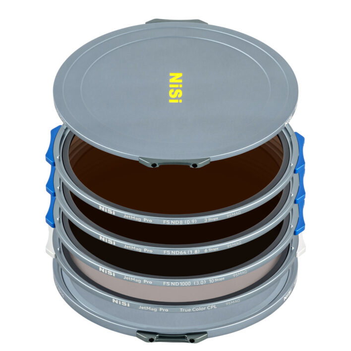 Landscape-ND-Kit-95Mag-Main-708x708-1.jpg NiSi JetMag Pro Landscape ND Kit 95MAG Magnetic Filter Kit (FS ND 3 Stop, FS ND 6 Stop, FS ND 10 Stop, TC CPL, 86mm/95mm Adaptors, Two Front Caps, Back Cap, Caddy Pouch)