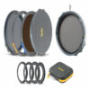 NiSi JetMag Pro VND 1-9 Stops VND Mist Creative 82MAG Magnetic Filter Kit (1–5 Stops True Color VND, FS ND 4 Stops, 1/8 Black Mist, 67mm/72mm/77mm/82mm Adaptors, Front Cap, Back Cap, Caddy Pouch)